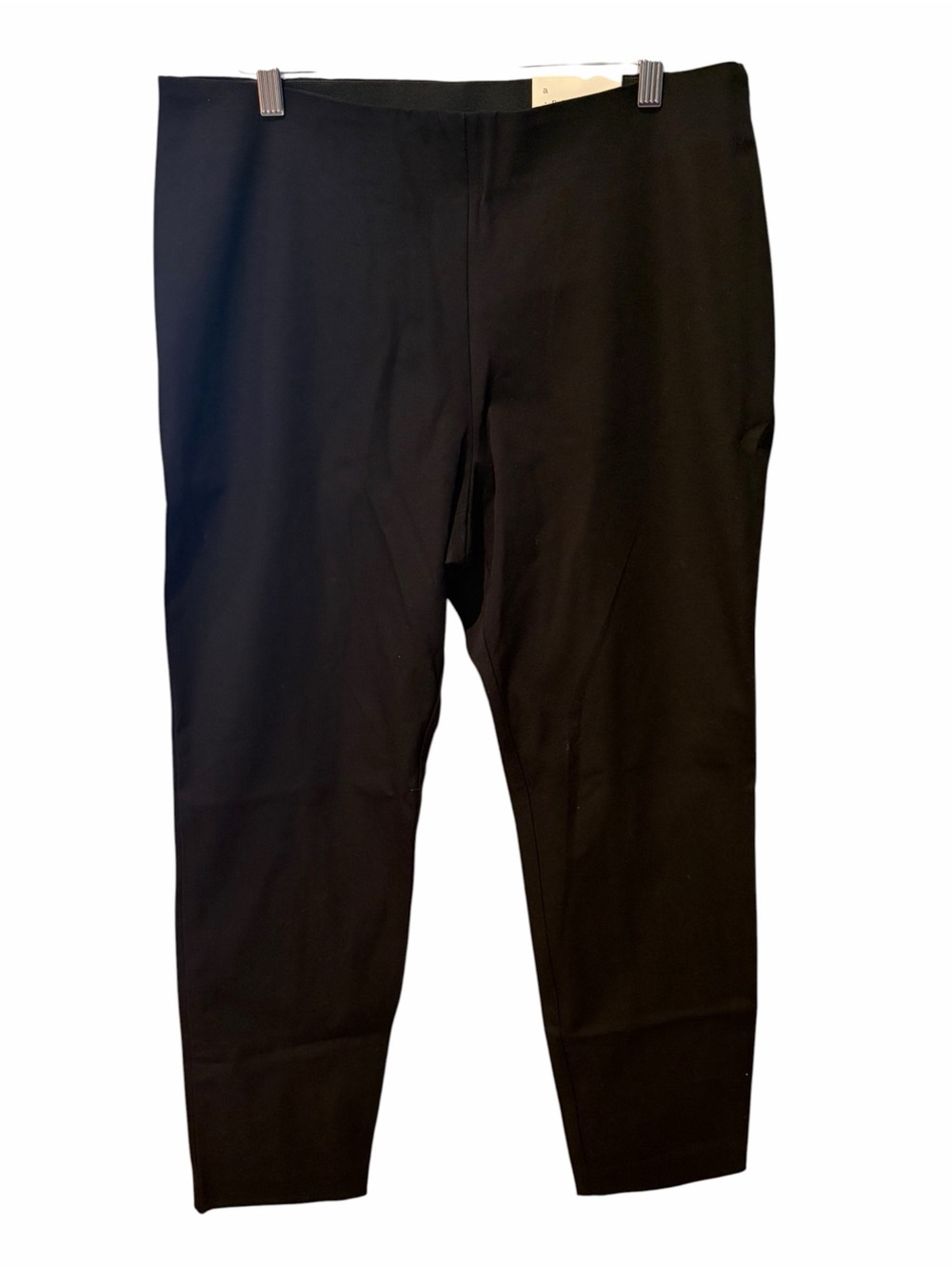 A New Day Women’s Black Pull-On Skinny Ankle Pants Size 12 Stretch